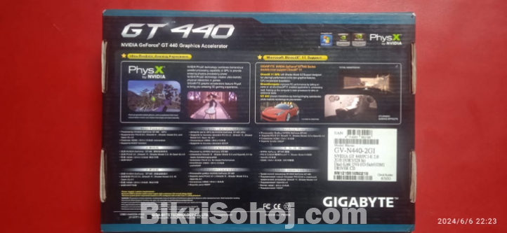 Graphics Card/গ্রাফিক্স কার্ড 2GB DDR 3/GT-440